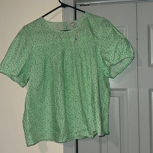 Floral J.Crew top